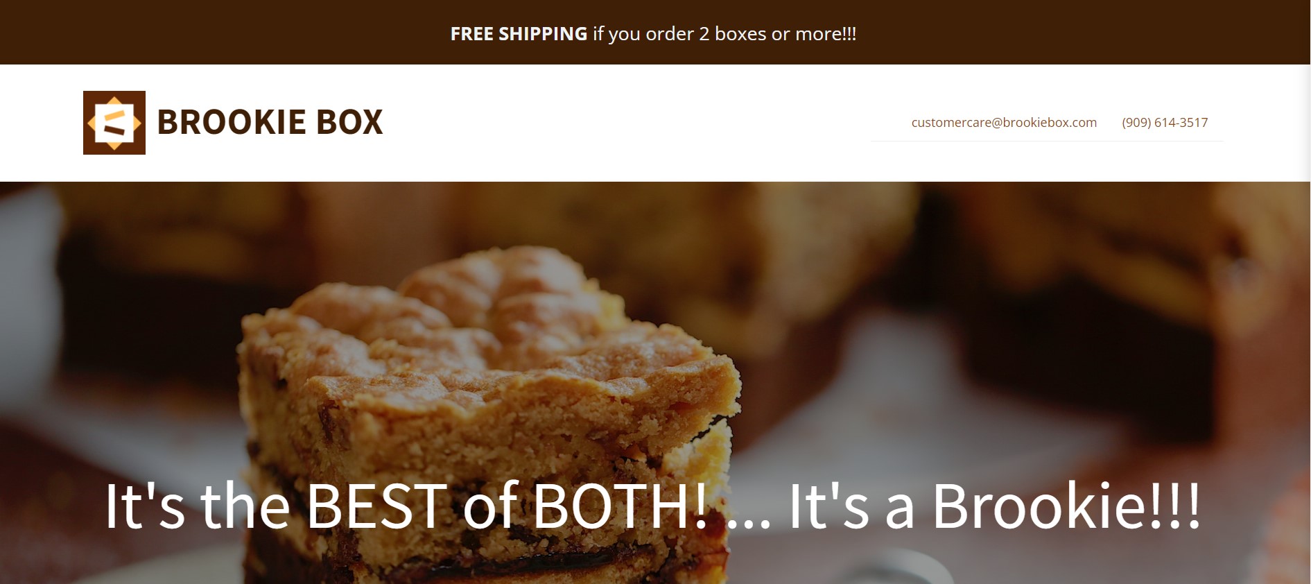Brookiebox website card